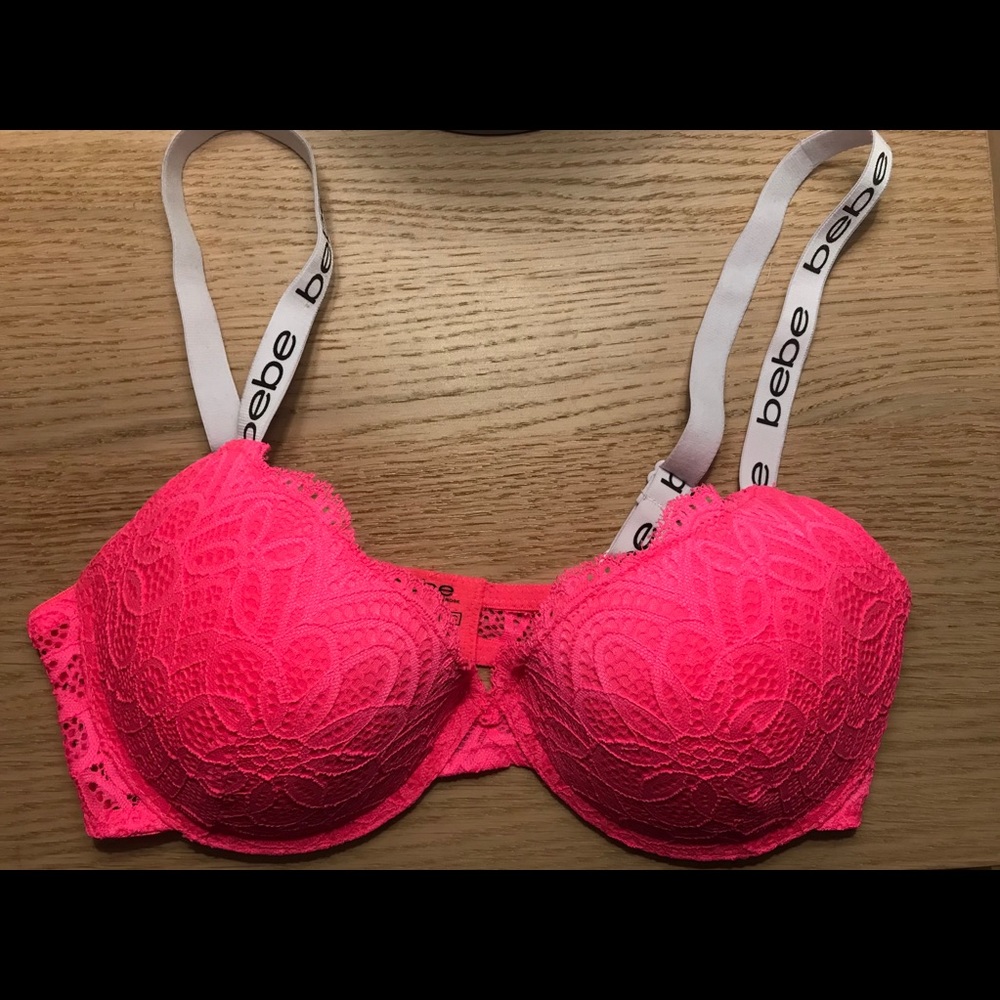 NWOT bebe Push-up Bra Set - 34C